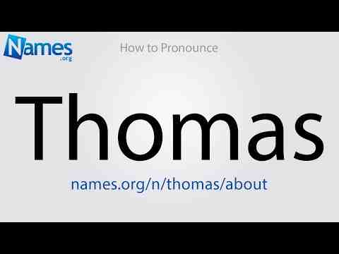 Quelle est la signification de Thomas ?