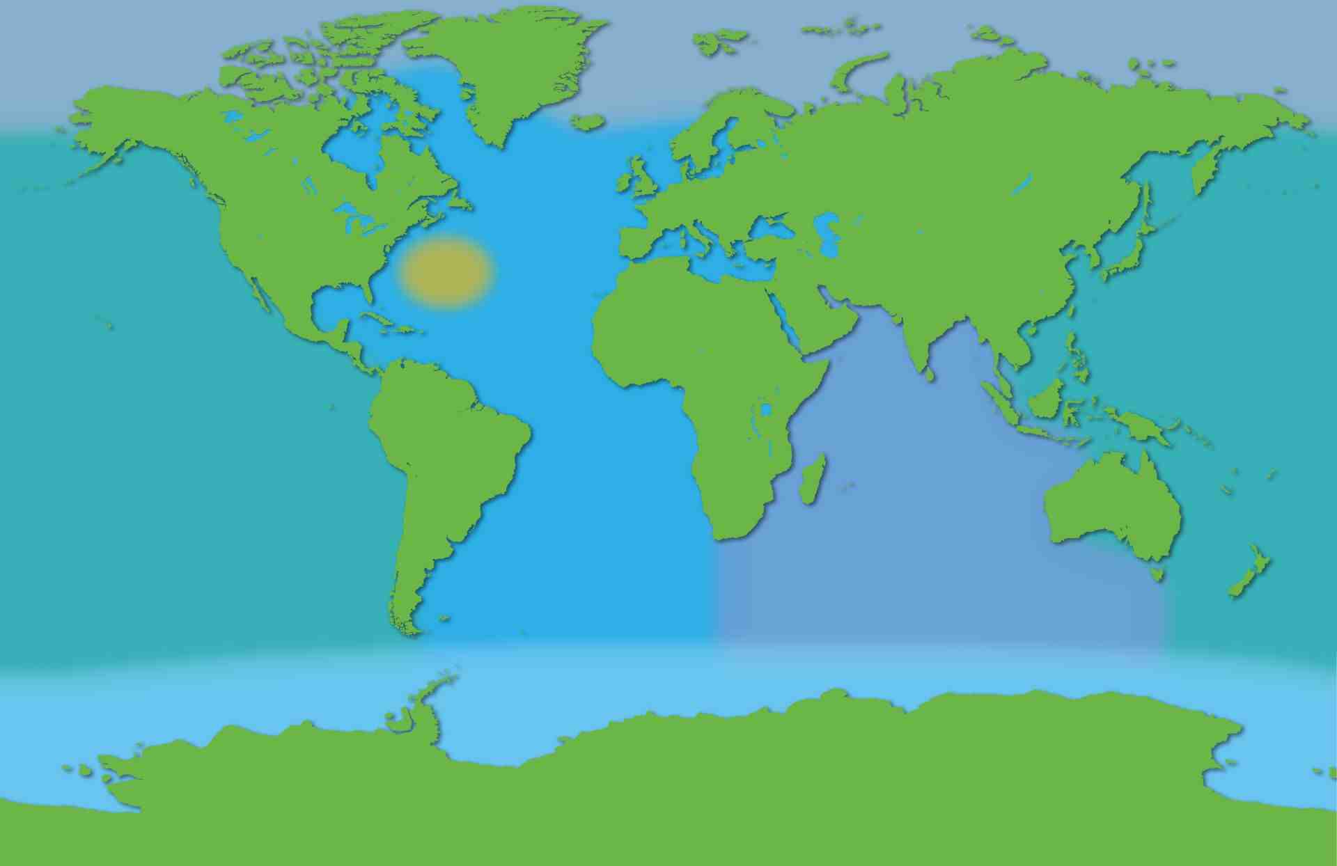 Quels sont les 7 mers et continents ?
